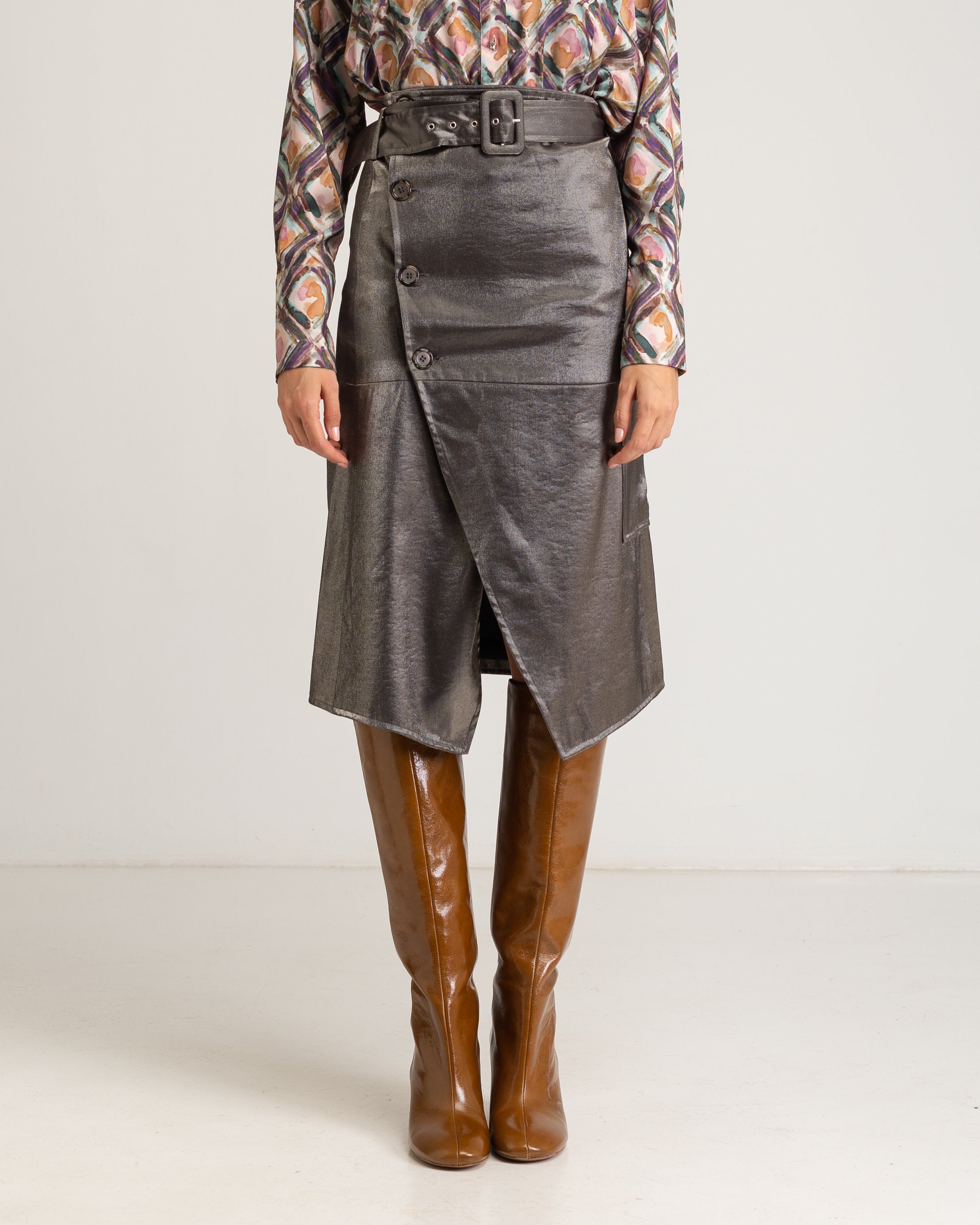 Falda Metalizada Atenea